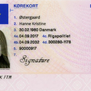 Buy Danish Driving License