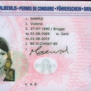 Buy Belgian Driving License